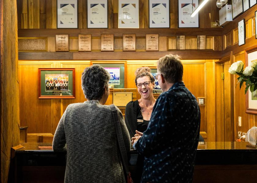 Tasmania Smithton reception