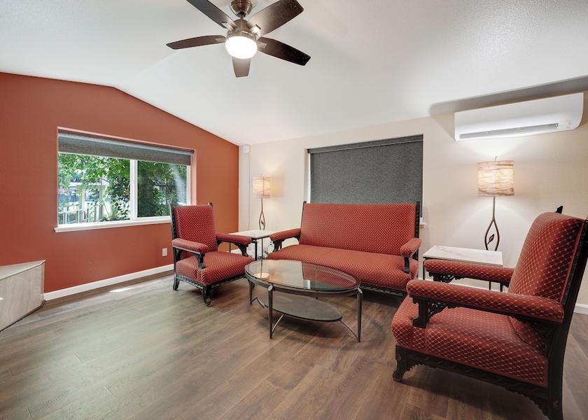 California Guerneville Living area