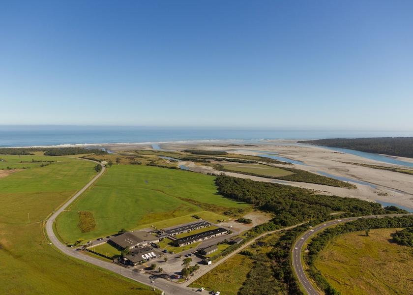 West Coast Haast Aerial view