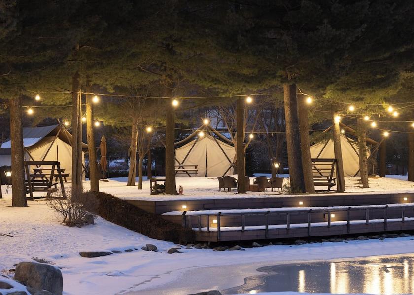 Gangwon Pyeongchang BBQ/picnic area