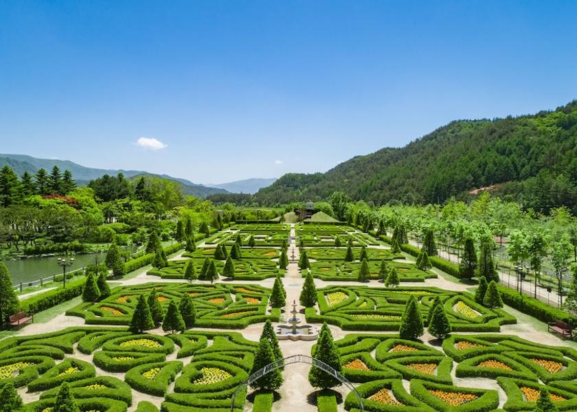 Gangwon Pyeongchang Garden view