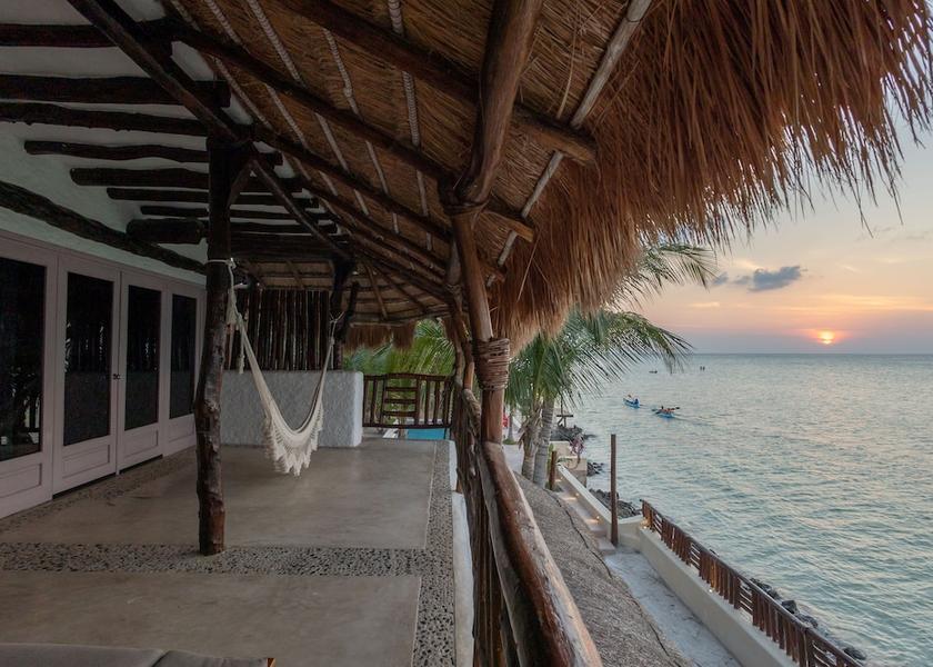 Quintana Roo Isla Holbox View from room