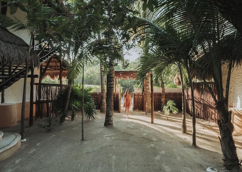 Quintana Roo Isla Holbox Interior detail