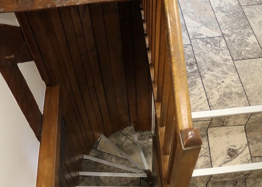 Normandy Le Mont-Saint-Michel Staircase