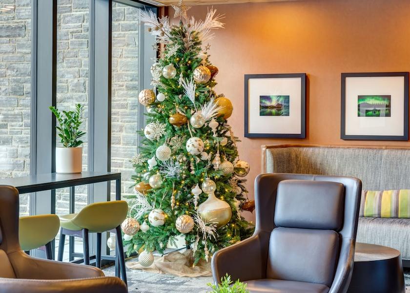 Alberta Banff Lobby sitting area