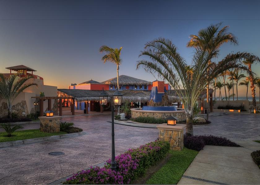 Baja California Sur Cabo San Lucas Front of property - evening/night
