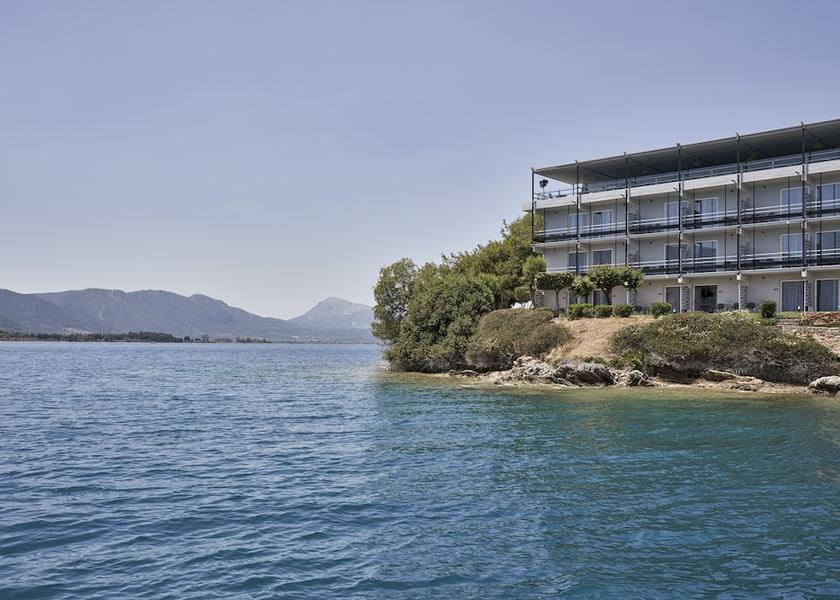 Attica Poros Front of property