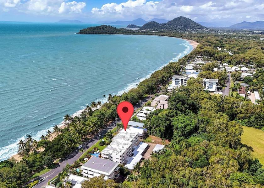 Queensland Clifton Beach Aerial View