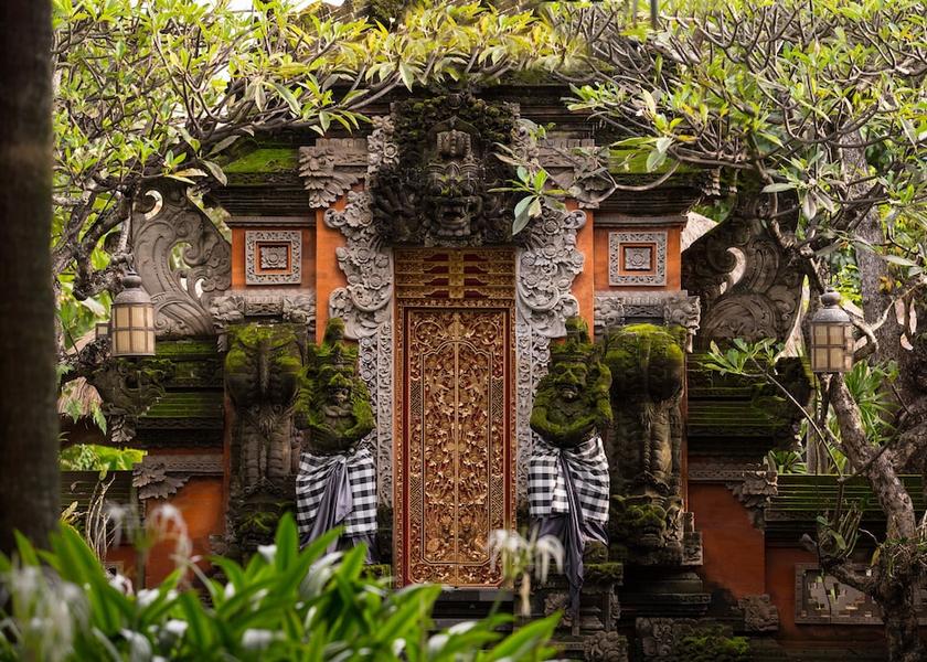 Bali Denpasar Property entrance