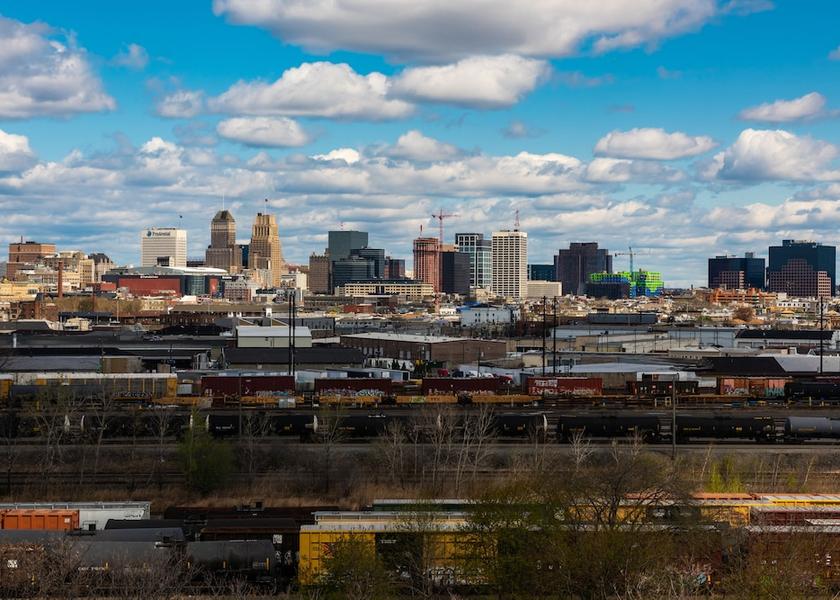 New Jersey Newark View from Property