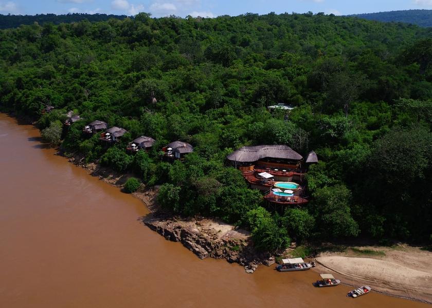Pwani Nyaminywili Aerial view