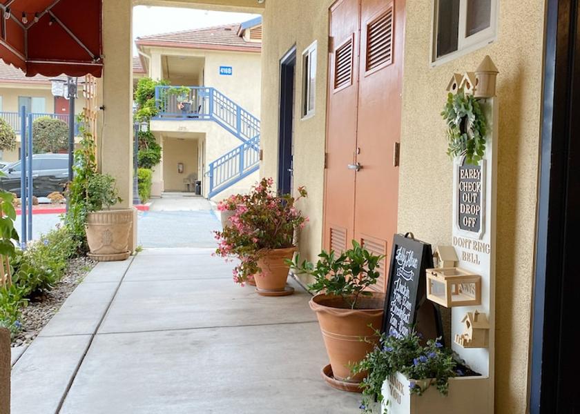 California Marina Front of property