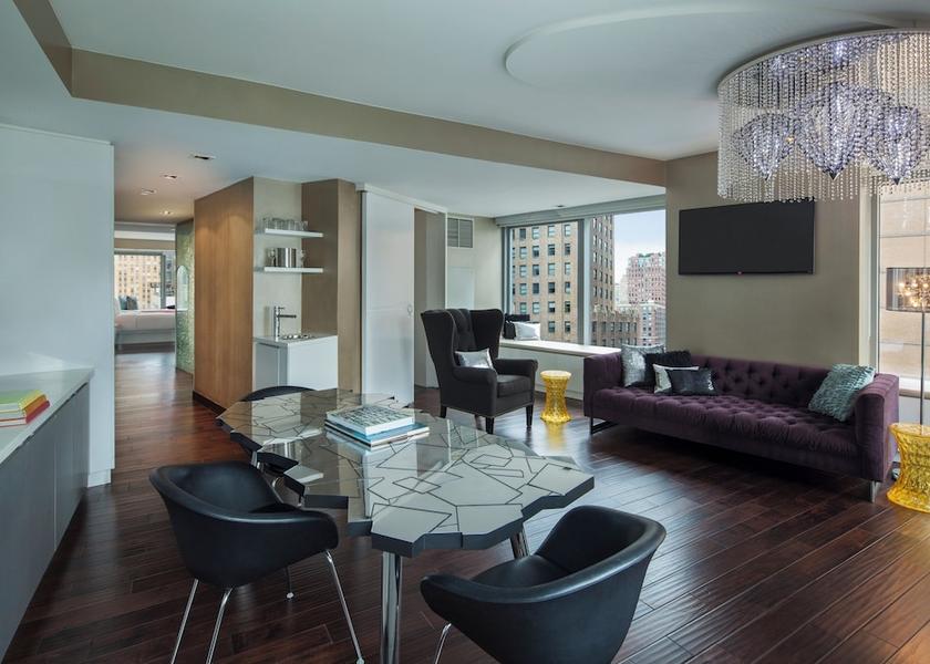 New York New York Living Area