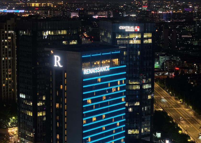  Shanghai Front of property - evening/night