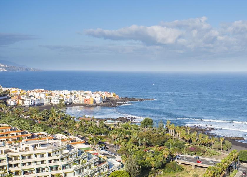 Canary Islands Puerto de la Cruz View from property