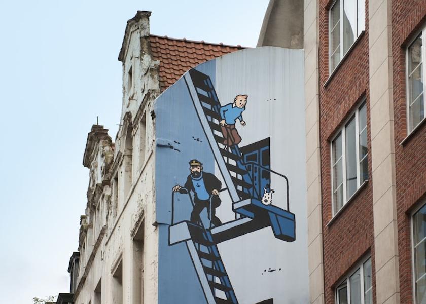 Flemish Region Brussels Exterior Detail