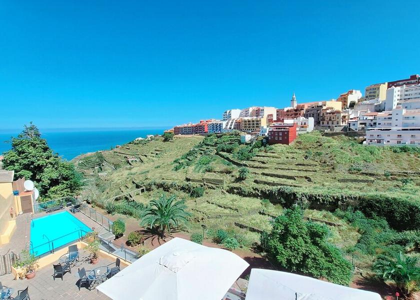 Canary Islands Los Realejos Aerial view