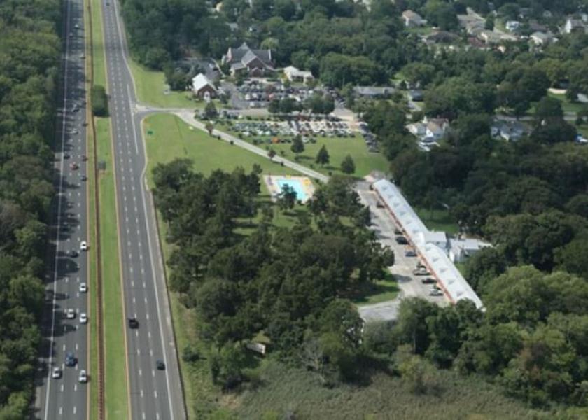 New Jersey Cape May Court House Aerial view