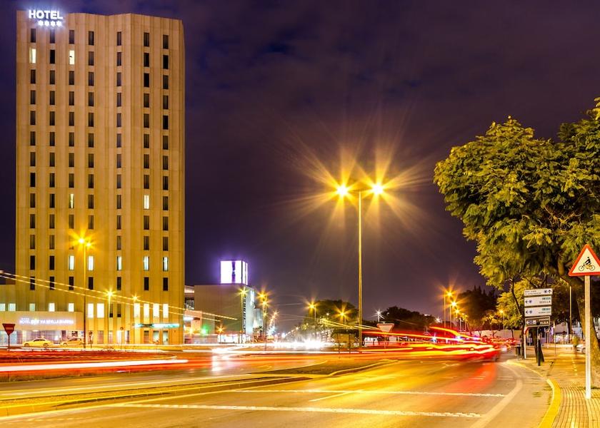 Andalusia Mairena del Aljarafe Front of property - evening/night