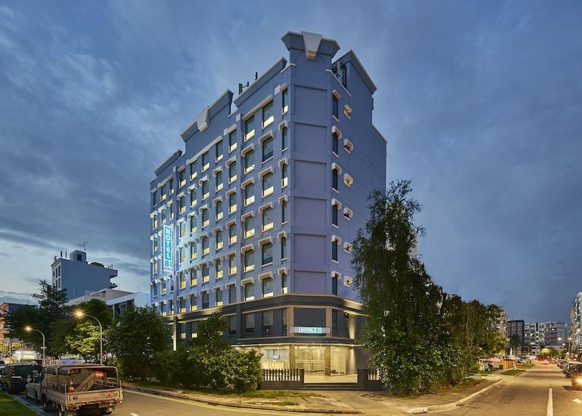  Singapore Front of property - evening/night