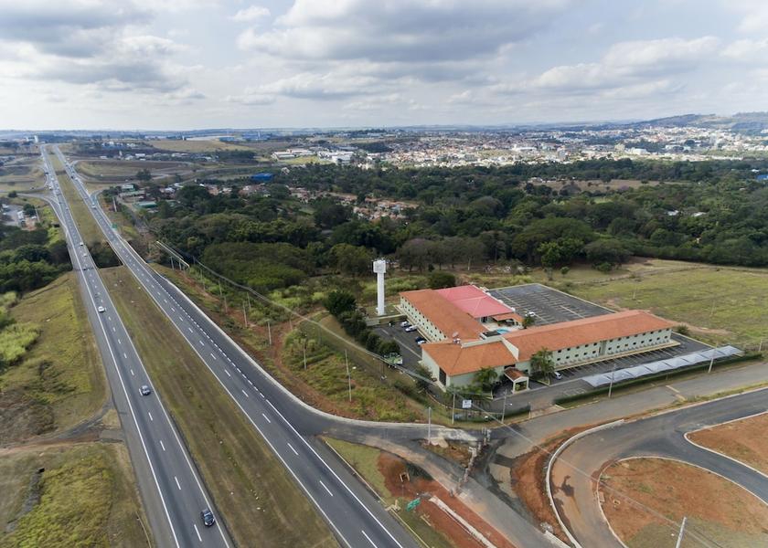São Paulo State Jaguariuna Aerial View