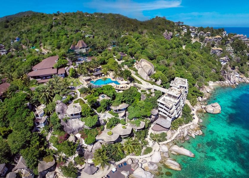 Surat Thani Koh Tao Aerial View