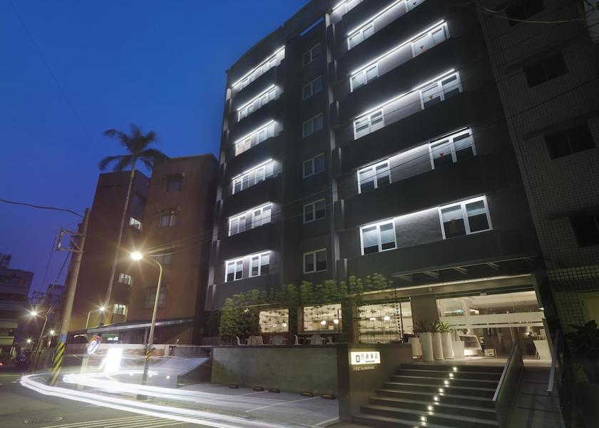 Front of property - evening/night