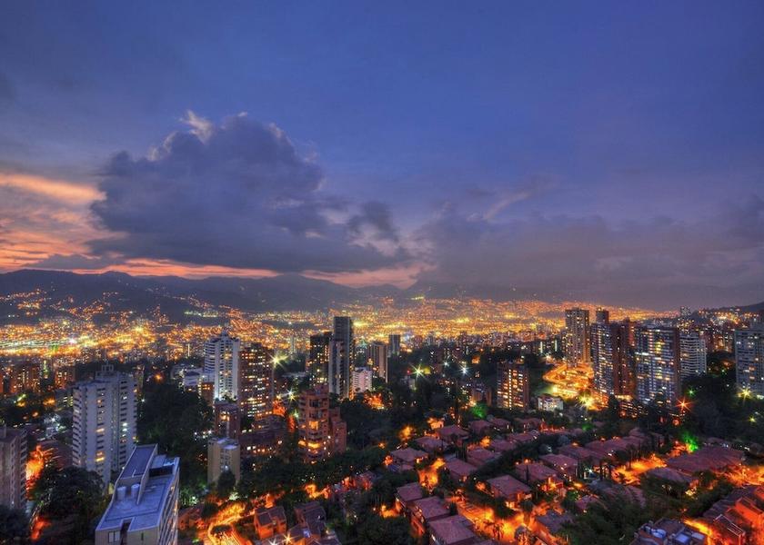 Antioquia Medellin City View from Property