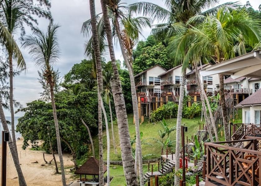 Sabah Pulau Manukan Garden view