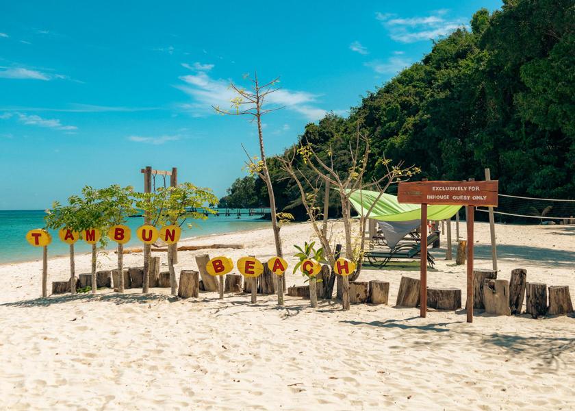 Sabah Manukan Island cleanliness measures