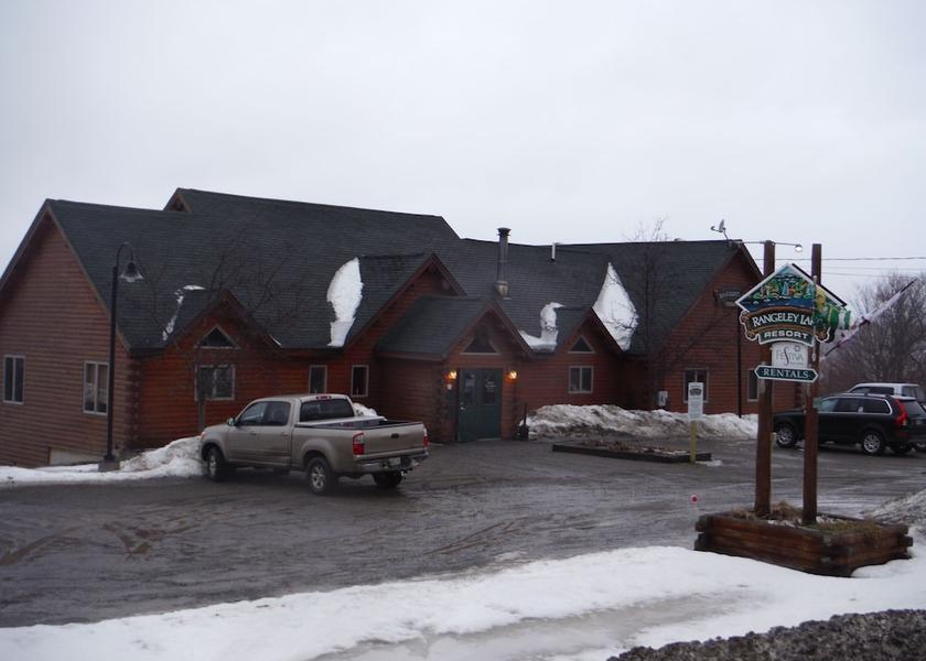 Maine Rangeley Entrance