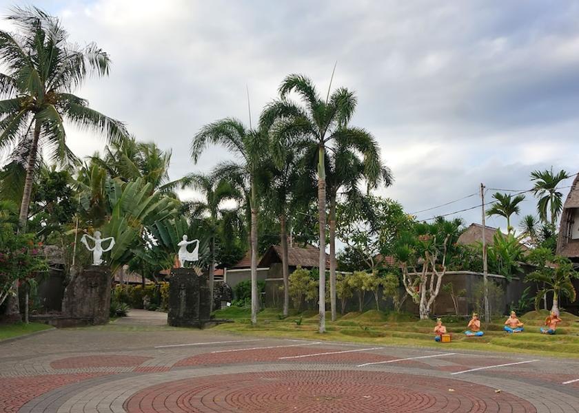 Bali Batubulan Aerial View