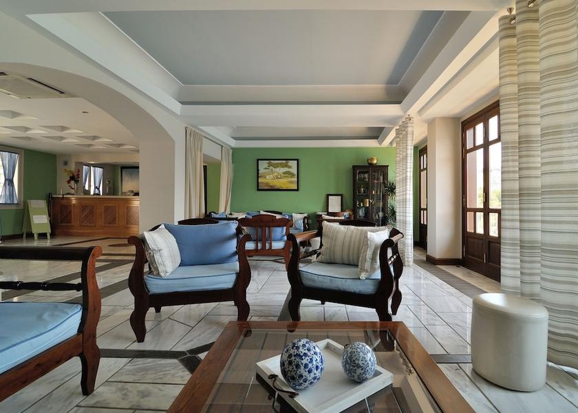 Attica Poros Lobby sitting area