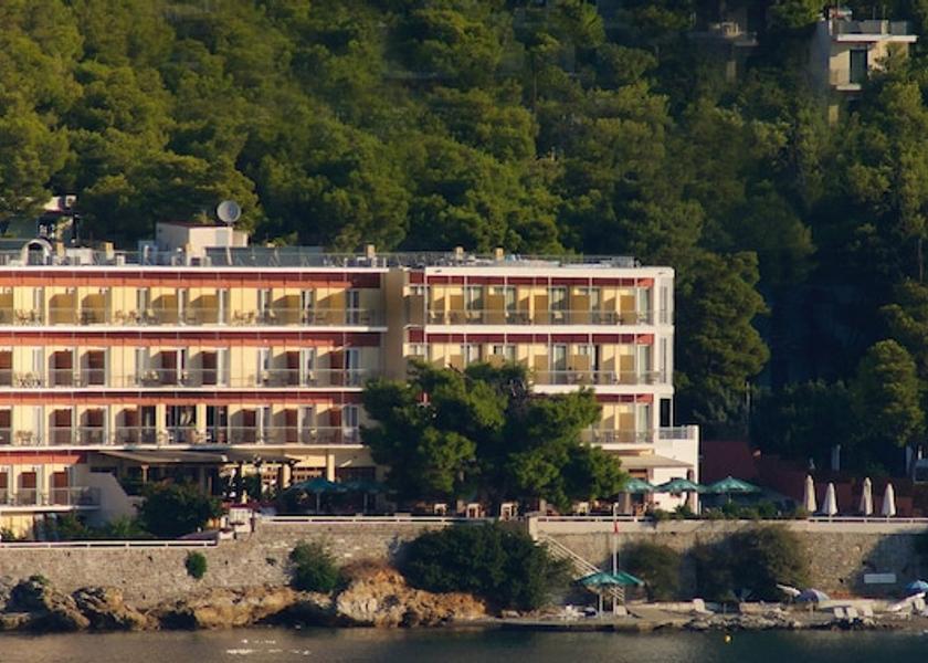 Attica Poros Aerial view
