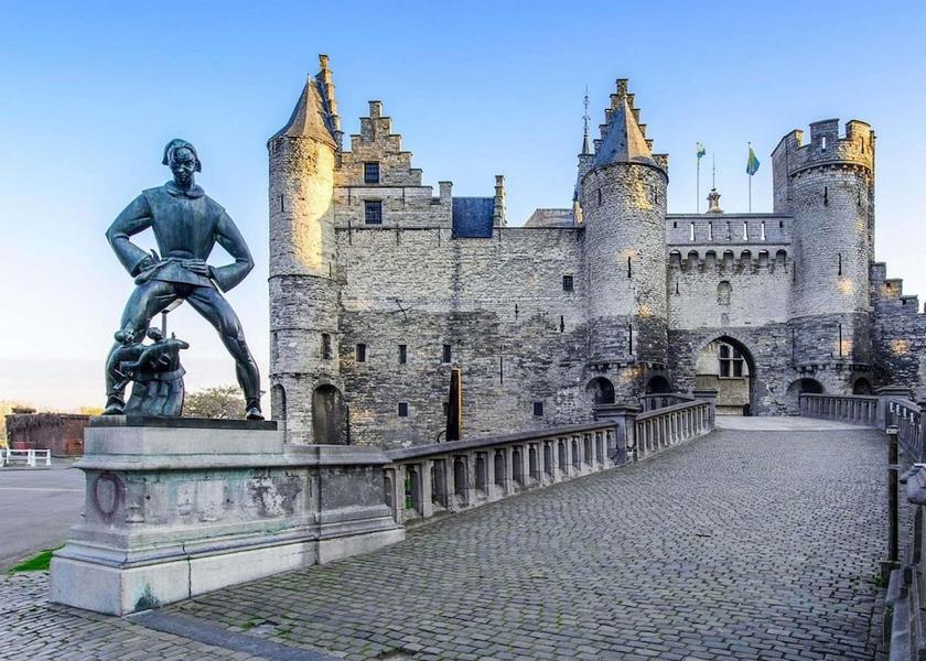 Flemish Region Antwerp Exterior Detail