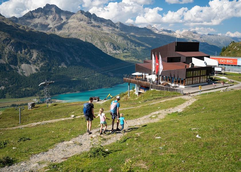Graubuenden Silvaplana Hiking