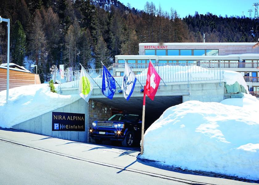 Graubuenden Silvaplana Parking
