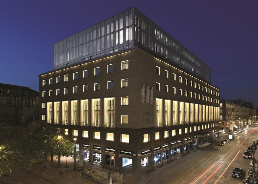 Lombardy Milan Front of property - evening/night