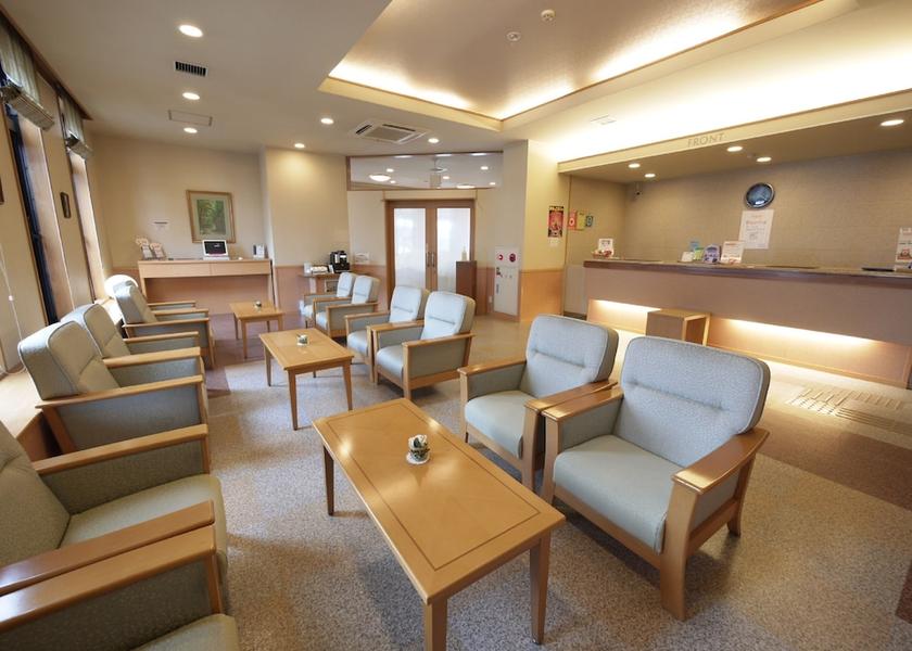 Yamagata Tendo Lobby sitting area