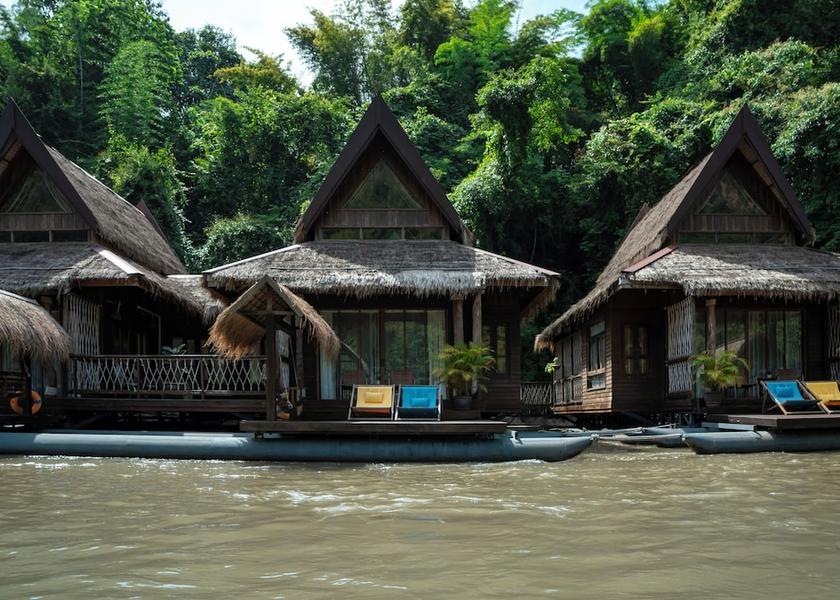 Kanchanaburi Province Sai Yok Building design