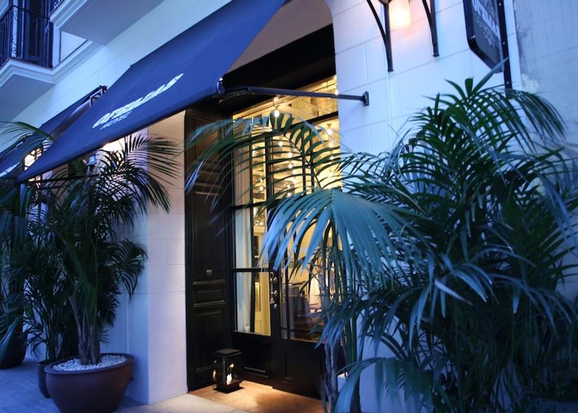 Catalonia Barcelona Front of property - evening/night