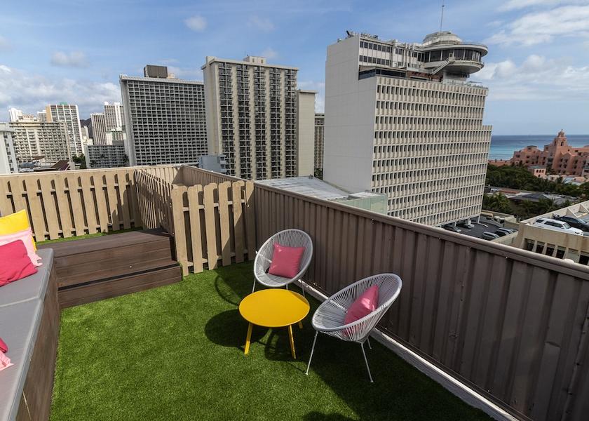 Hawaii Honolulu Terrace/patio