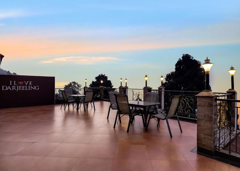 West Bengal Darjeeling City view from property