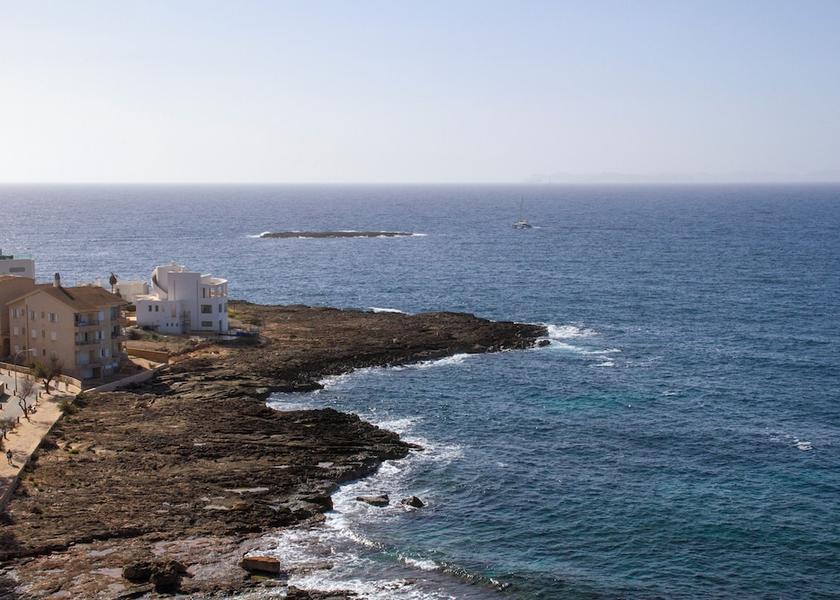 Balearic Islands Ses Salines View from Property