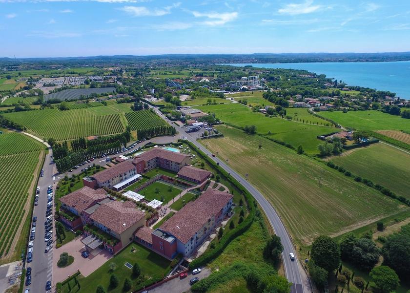 Veneto Lazise Aerial View