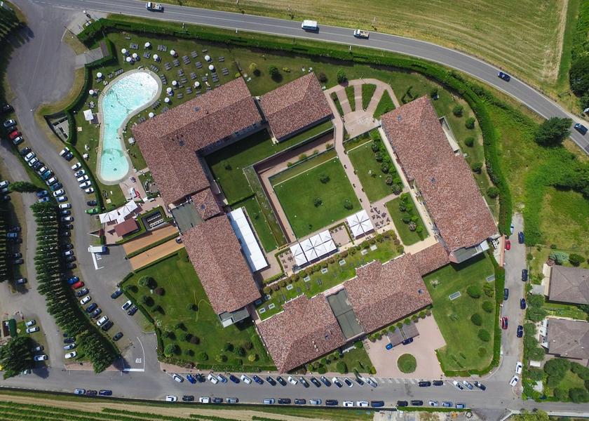 Veneto Lazise Aerial View