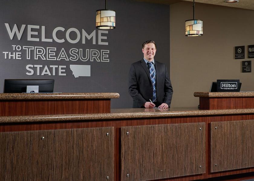 Montana Helena Reception