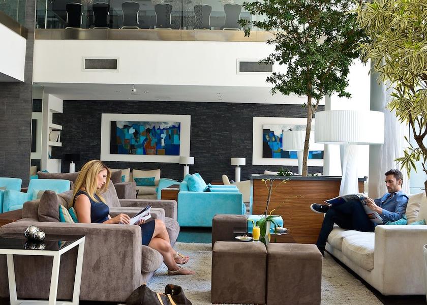 Central Region St. Julian's Lobby sitting area