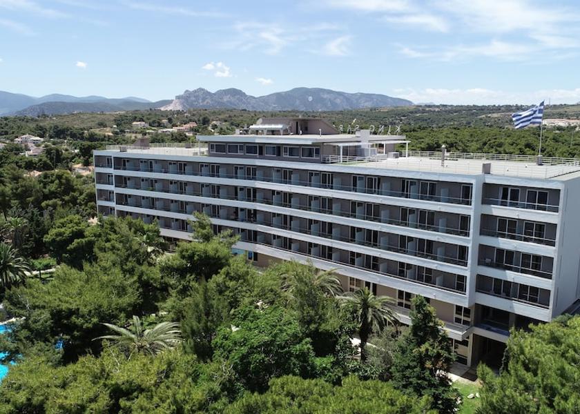 Peloponnese Region Loutraki-Agioi Theodoroi Facade