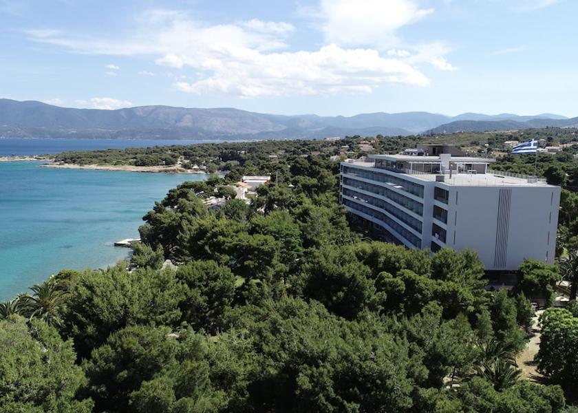 Peloponnese Region Loutraki-Agioi Theodoroi Facade